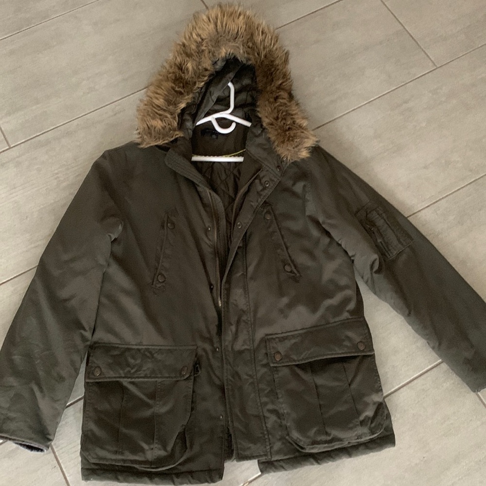 Tommy Hilfiger Large Green Coat